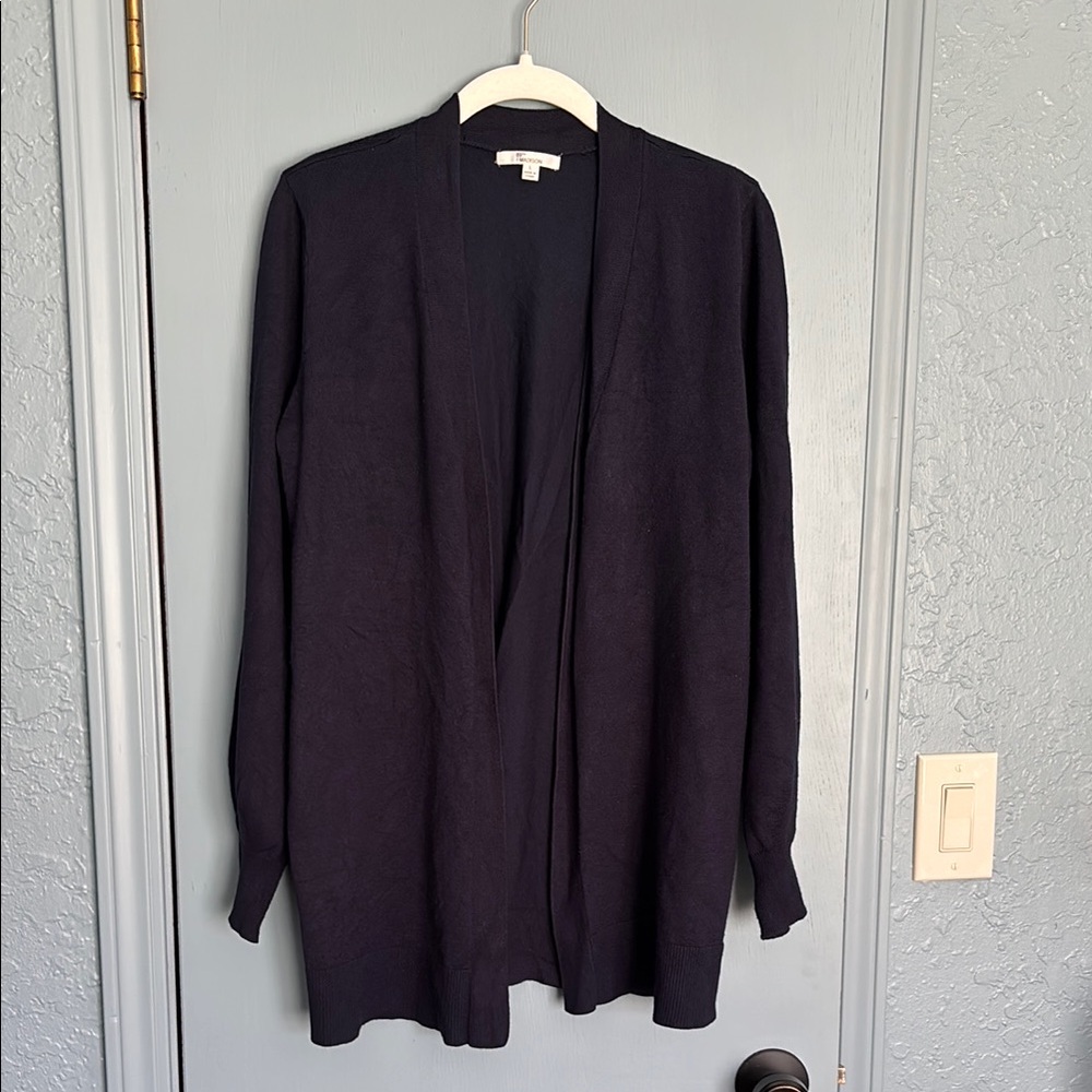 Women's Navy Cardigan Sweater